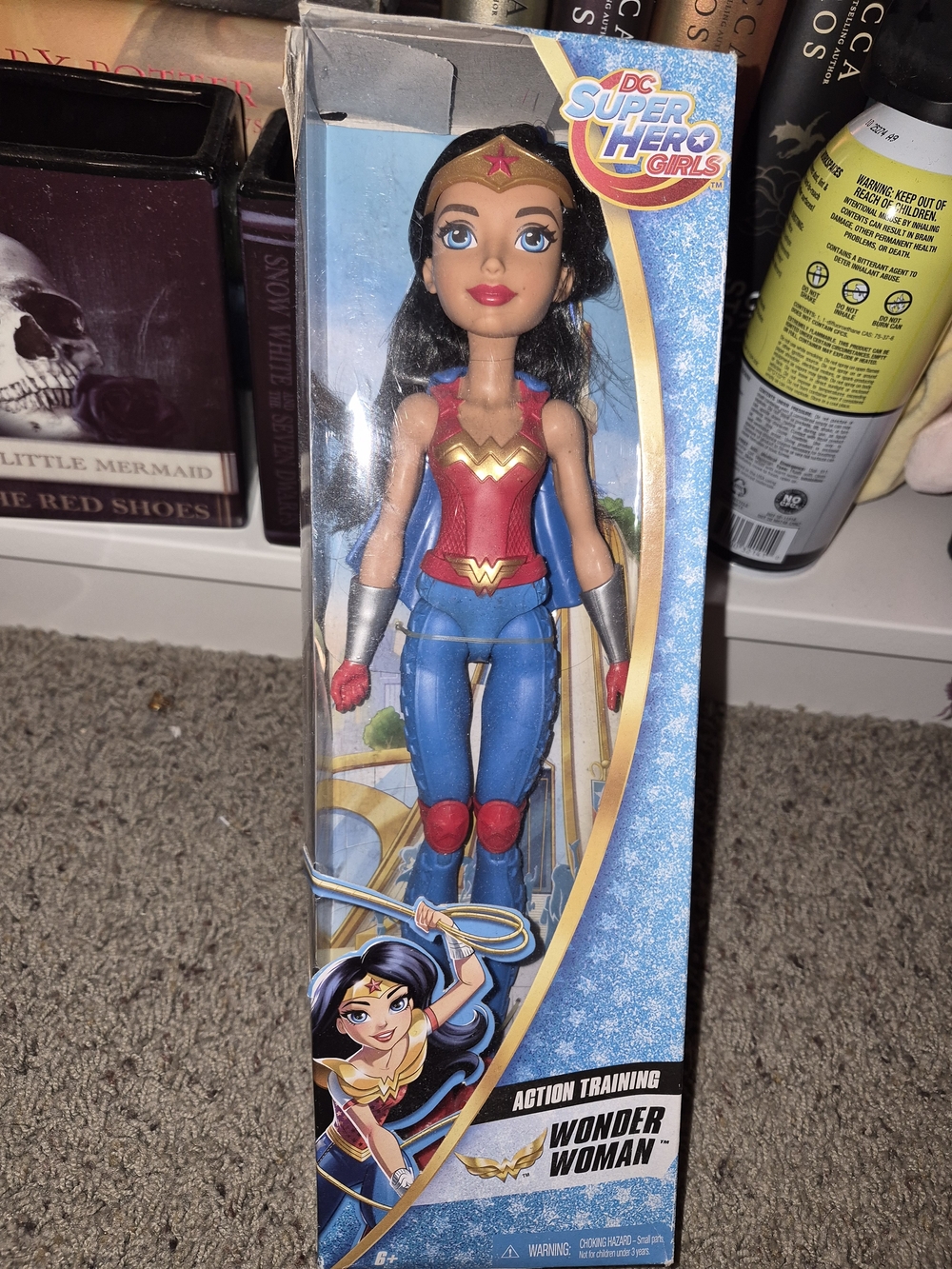 Mattel DC Super Hero Girls Wonder Woman Doll - Red, Blue, Gold